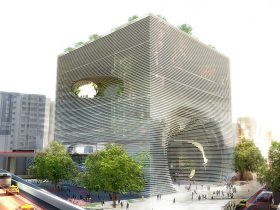 tek cube building in taiwan/ big architects