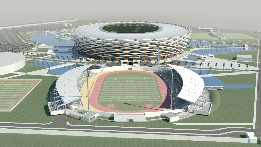 Basra Sports City Stadium in Iraq