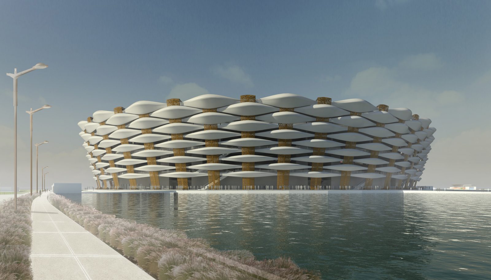 Basra Sports City Stadium in Iraq