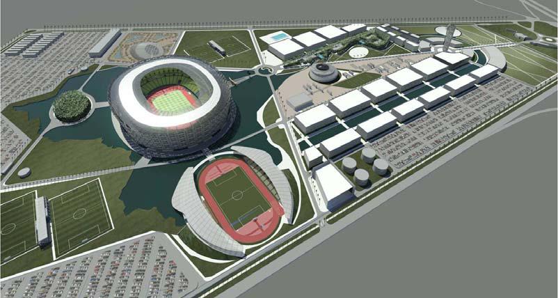 Basra Sports City Stadium in Iraq