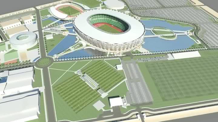Basra Sports City Stadium in Iraq