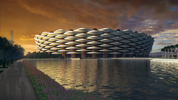 Basra Sports City Stadium in Iraq