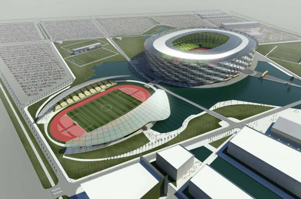 Basra Sports City Stadium in Iraq