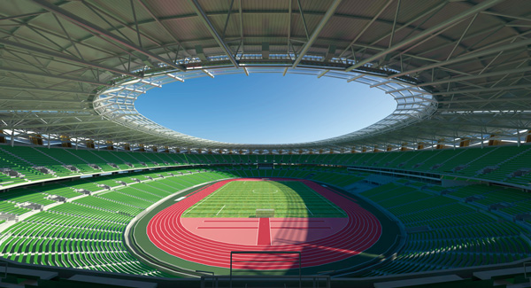 Basra Sports City Stadium in Iraq