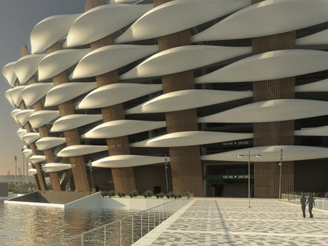 Basra Sports City Stadium in Iraq