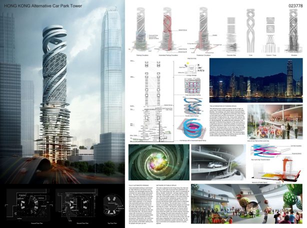 Hong Kong Alternative Car Park Tower winners