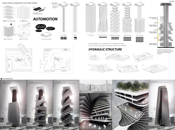 Hong Kong Alternative Car Park Tower winners