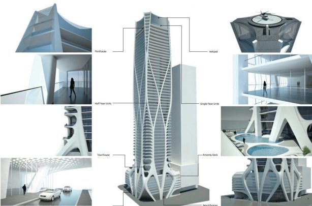 One Thousand Museum Tower in Miami Zaha Hadid Architects Urukia 06