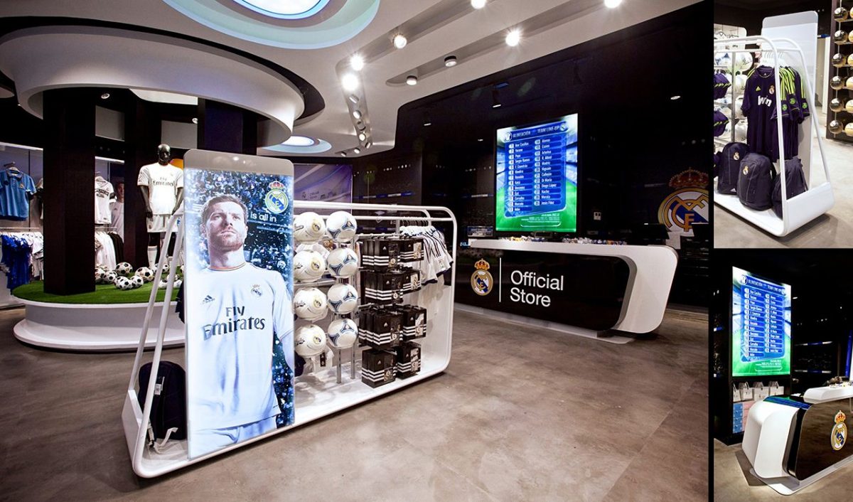 Real Madrid Official Store Gran Via 31 sanzpont arquitectura