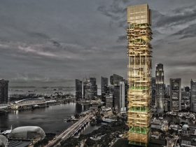 Singapore Bamboo Skyscraper