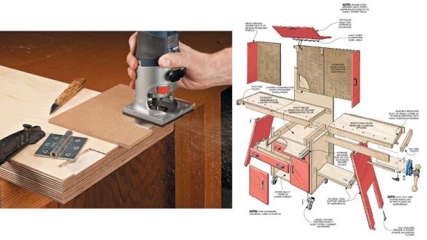 Folding Workshop Woodsmith Plans 2