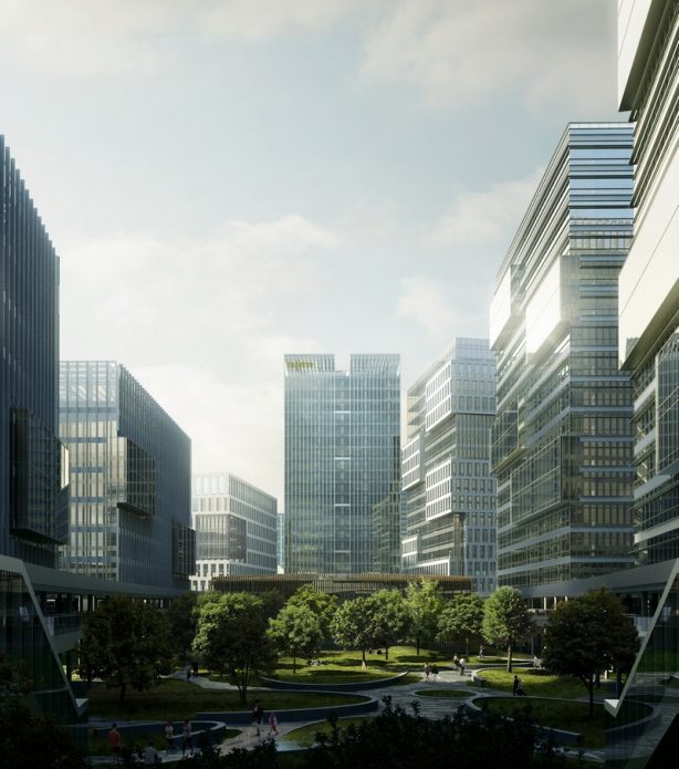 Mapletree Business City Shanghai and VivoCity Shanghai, China, by Aedas (2)