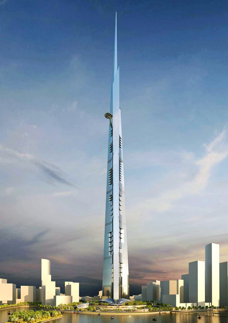Tallest buildings in the world Jeddah Tower, Jeddah Skyscraper 2016