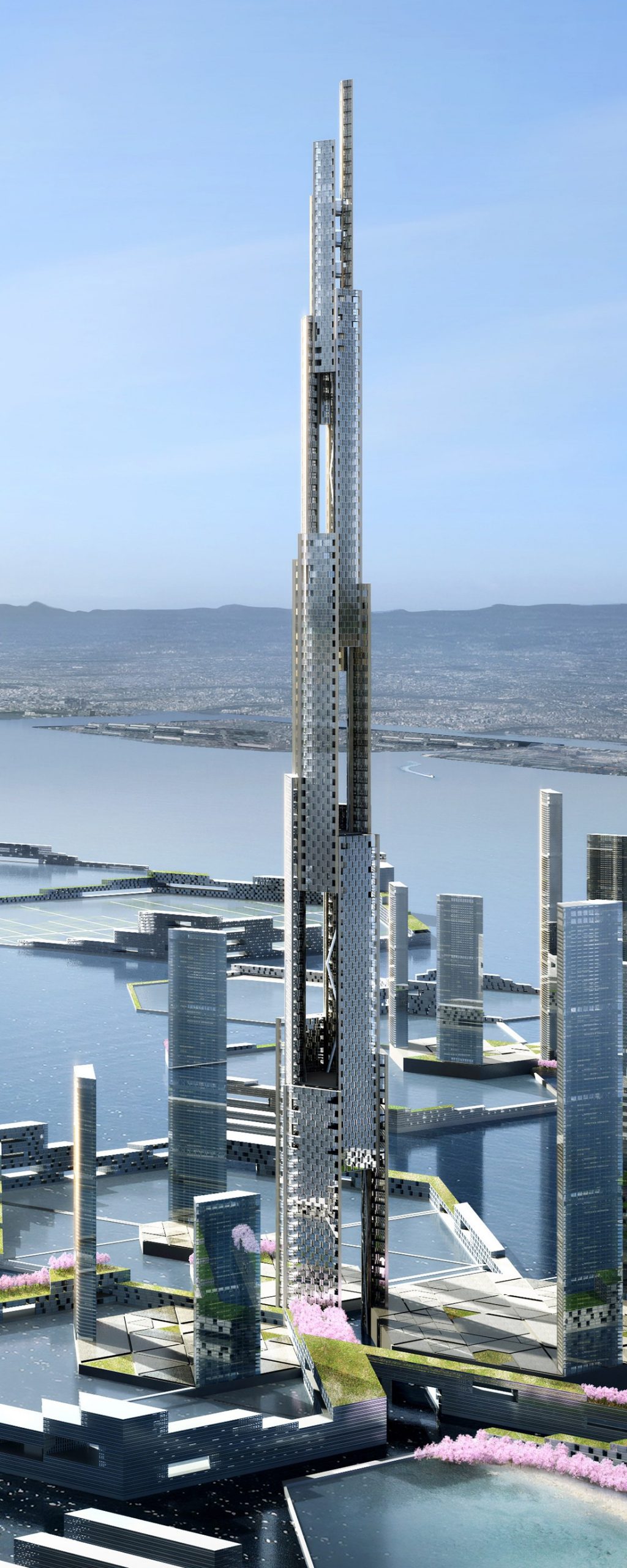 Sky Mile Tower in Tokyo, Japan
