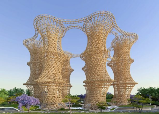 Hyperions Sustainable ecosystem Vincent Callebaut urukia 11