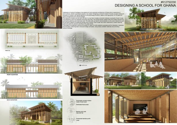 3rd prize is awarded to Classroom by the design team of Archisan (Mehnaz Chowdhury and Sumaiya Mehjabeen) in