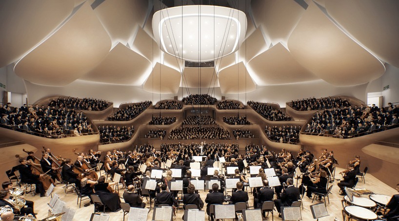MAD Architects China Philharmonic Concert Hall in Beijing
