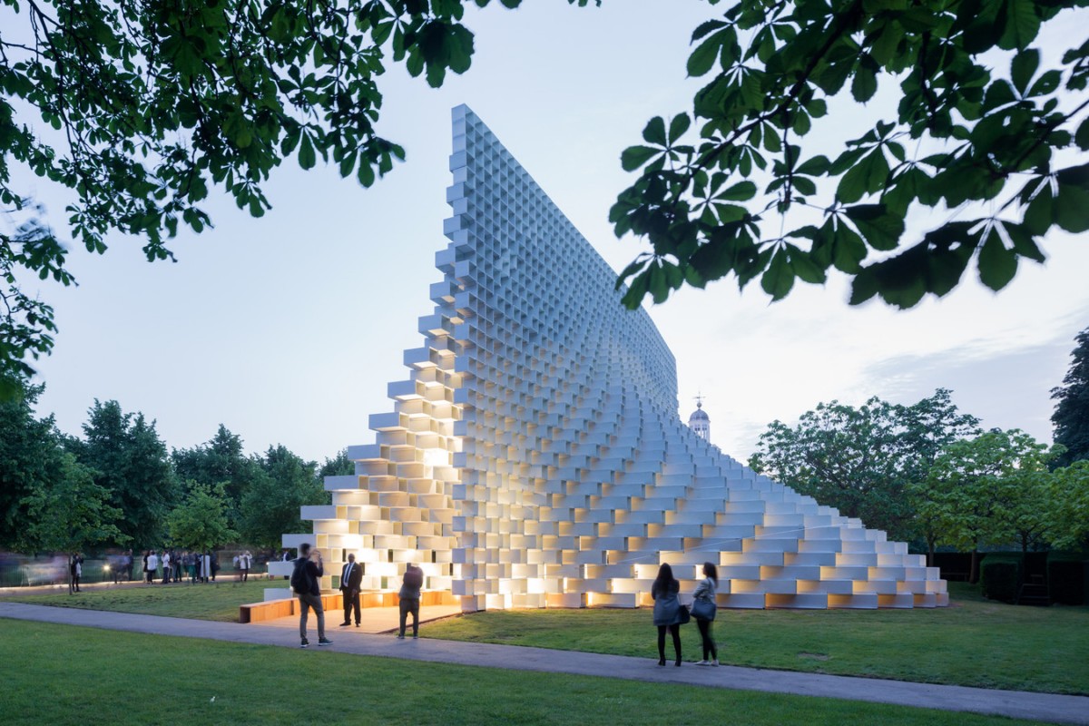 BIG s Serpentine Gallery Pavilion 2016 In Hyde Park London