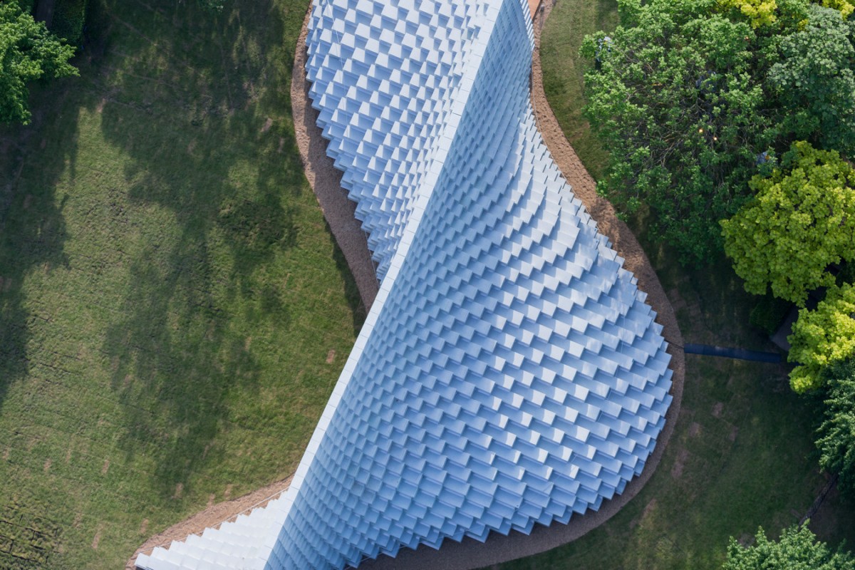 BIG Serpentine Gallery Pavilion 2016 London