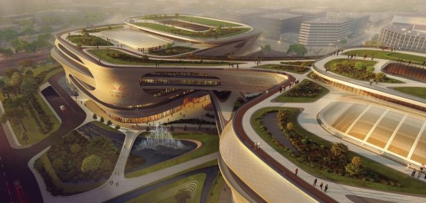 Zaha Hadid Architects Guangzhou Infinitus Plaza
