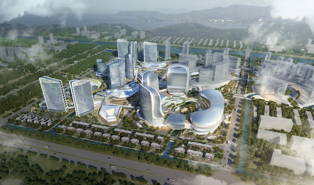 Aedas Novotown mixed-use in Zhuhai, China