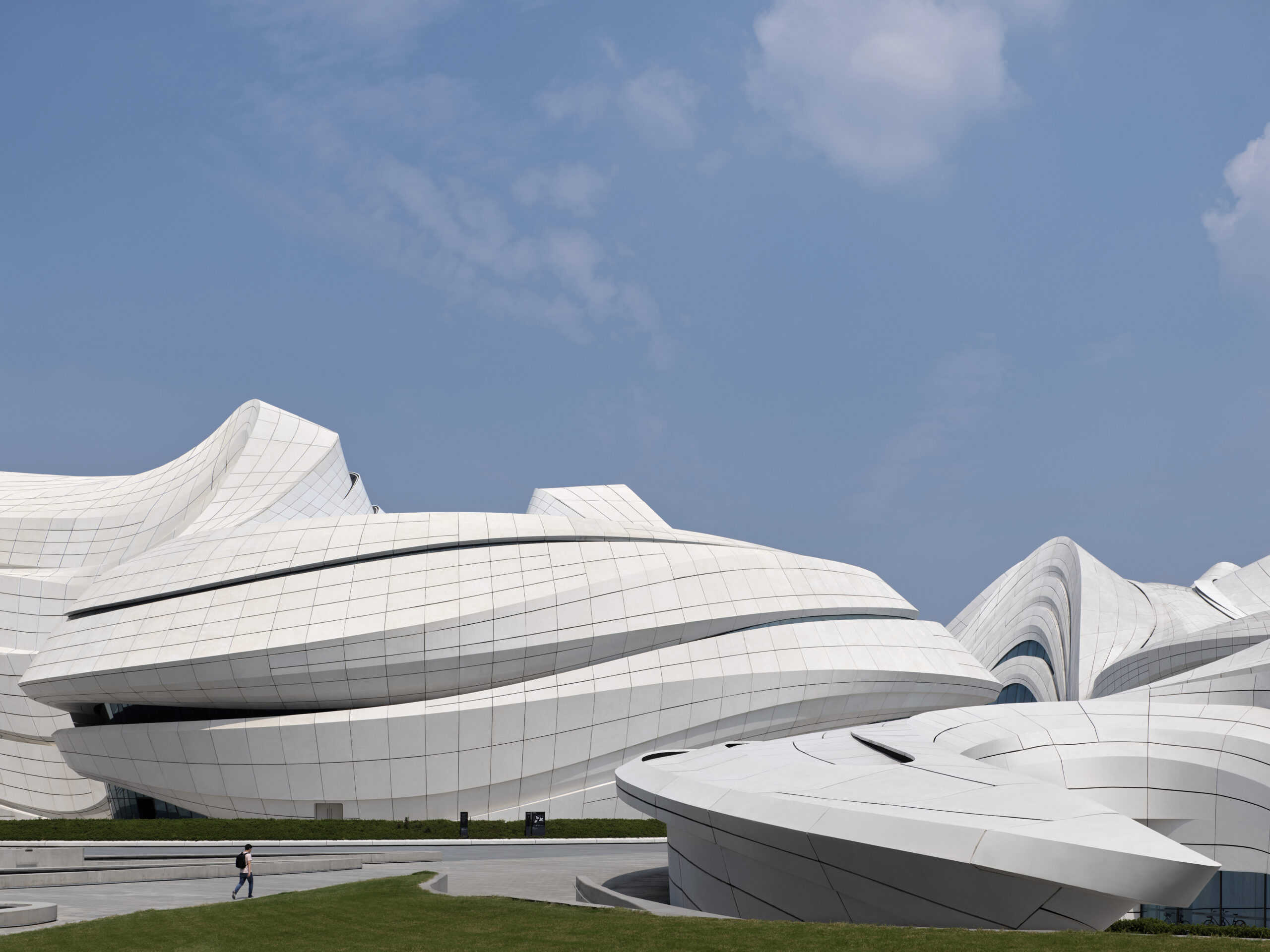 New China culture Center by Zaha Hadid Architects