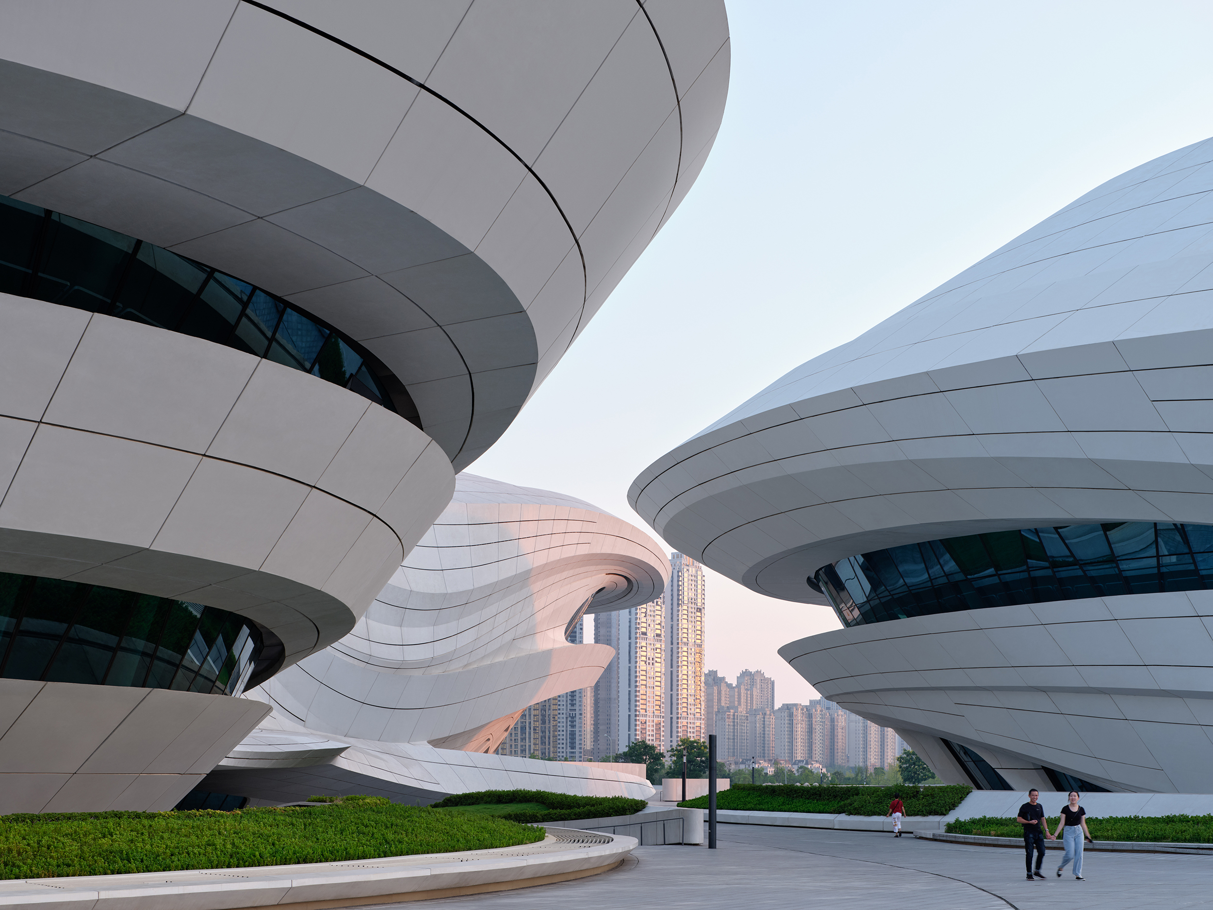 New China cultural Center by Zaha Hadid Architects - The Changsha Meixihu International Culture and Art Center