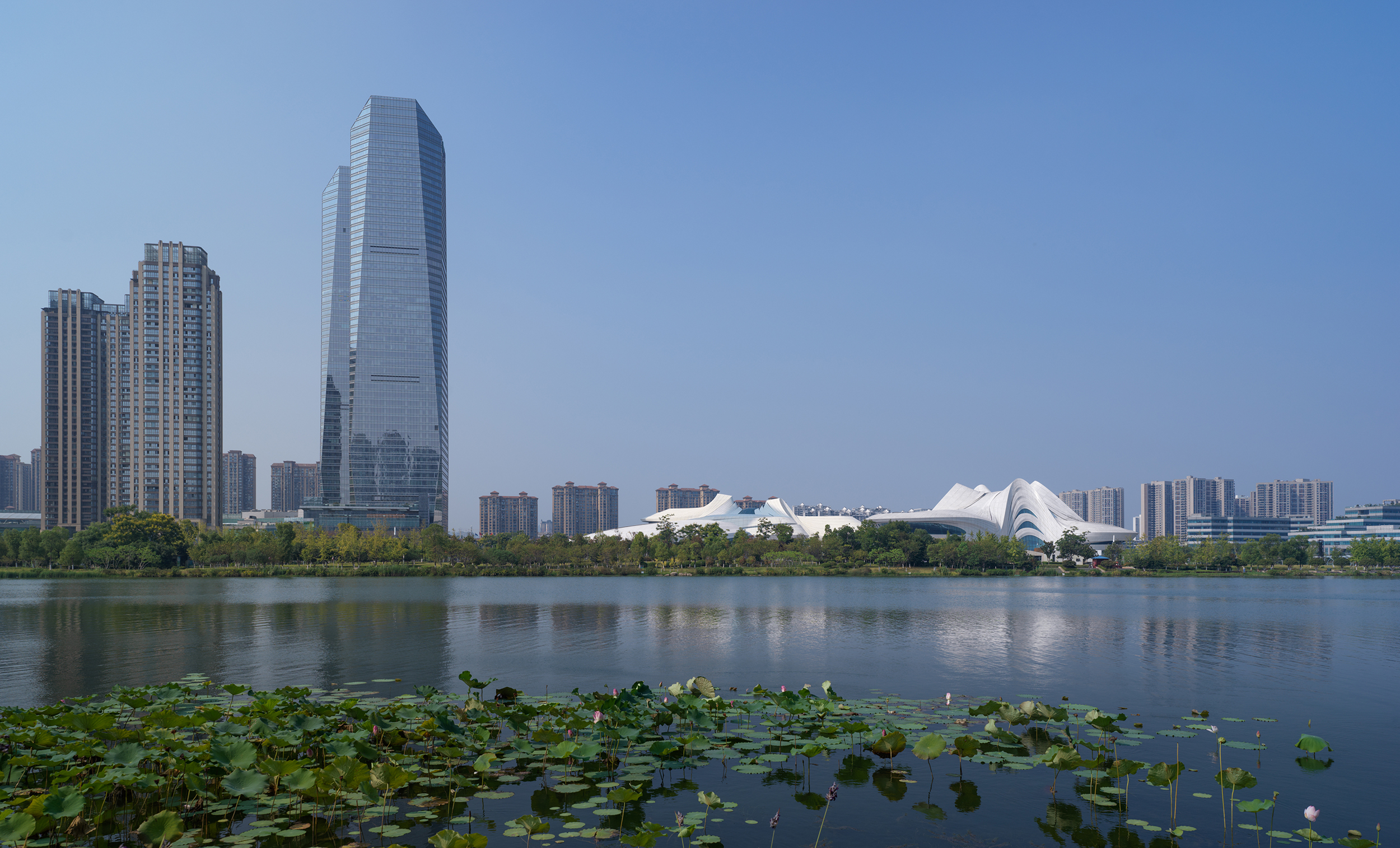 New China culture Center by Zaha Hadid Architects