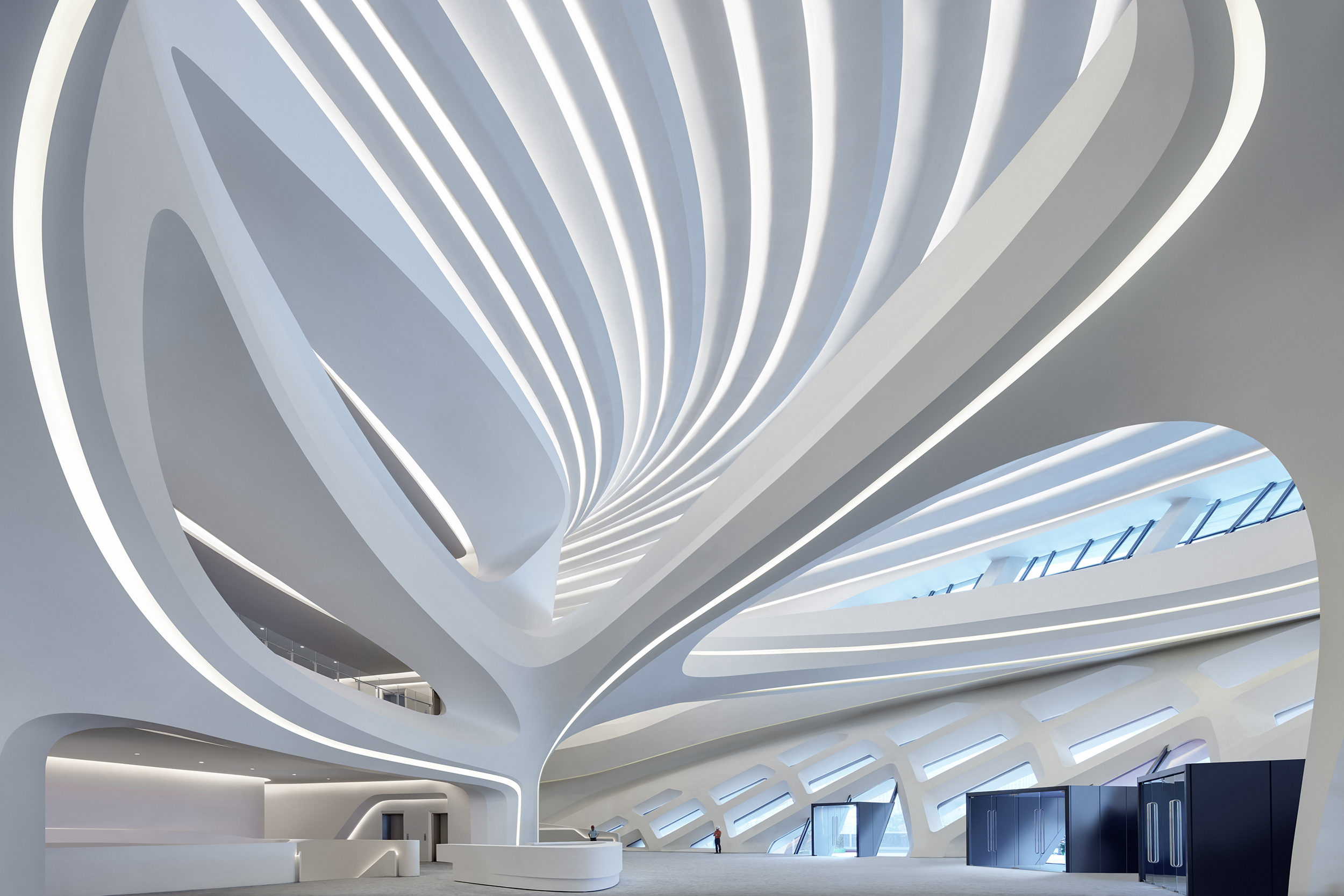 New China cultural Center by Zaha Hadid Architects - The Changsha Meixihu International Culture and Art Center