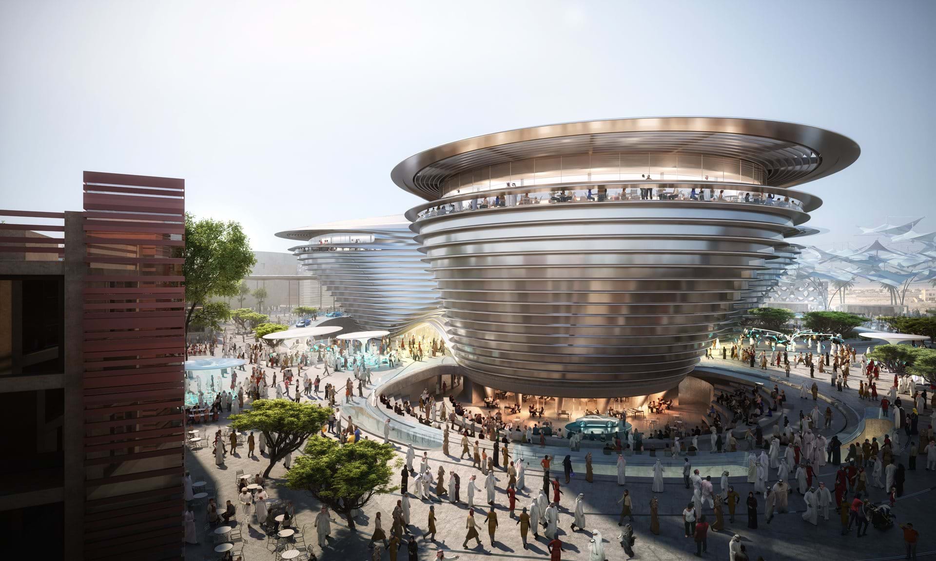 The Alif Mobility Pavilion for 2020 Dubai Expo