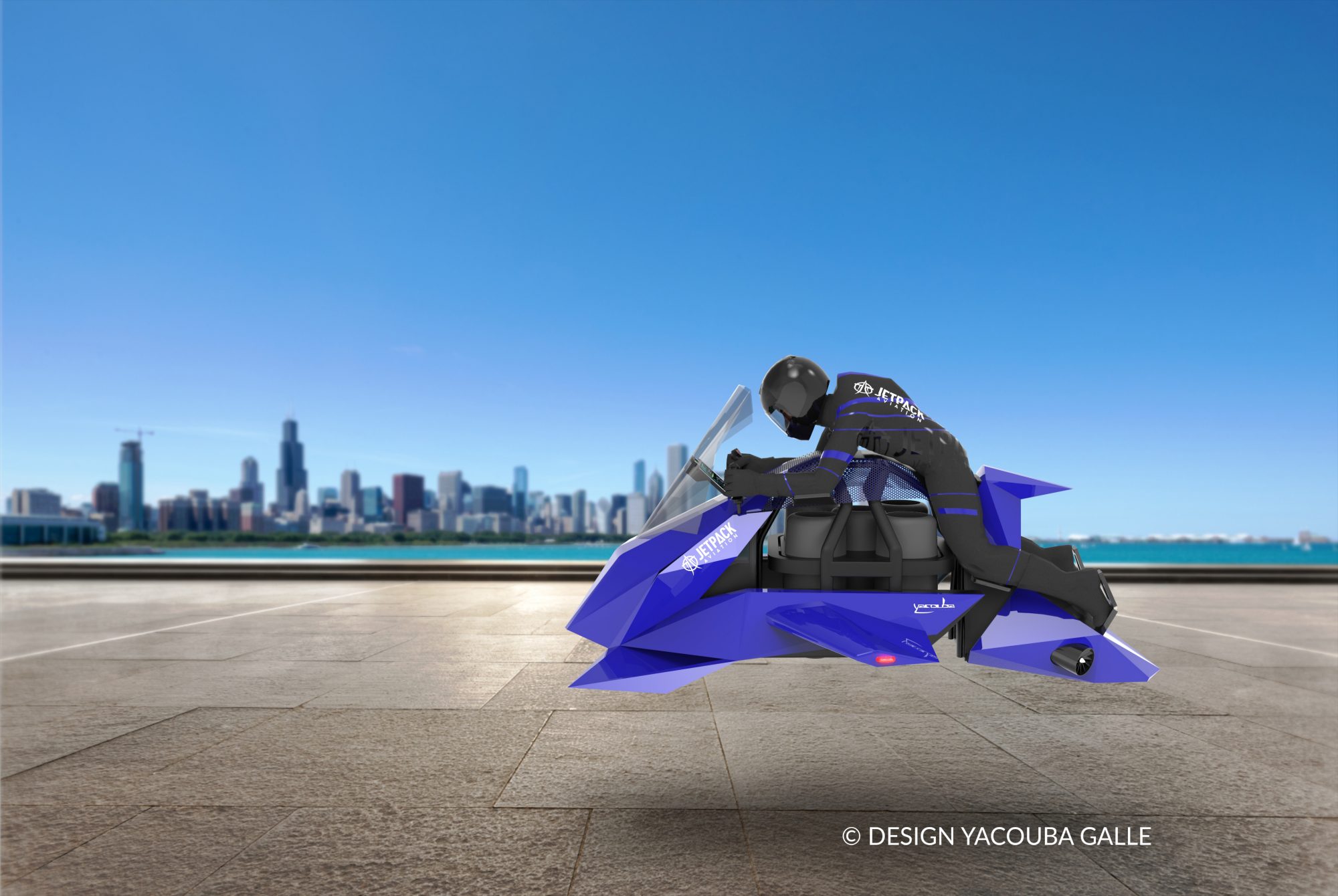 The Speeder – The world’s first flying motorcycle available for sale by 2023
