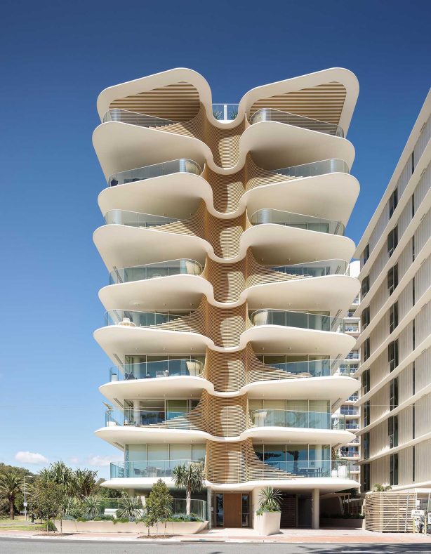 Sculptural Apartments Building Design