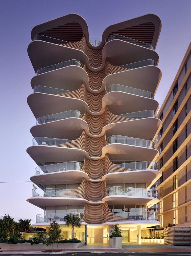 Sculptural Apartments Building Design